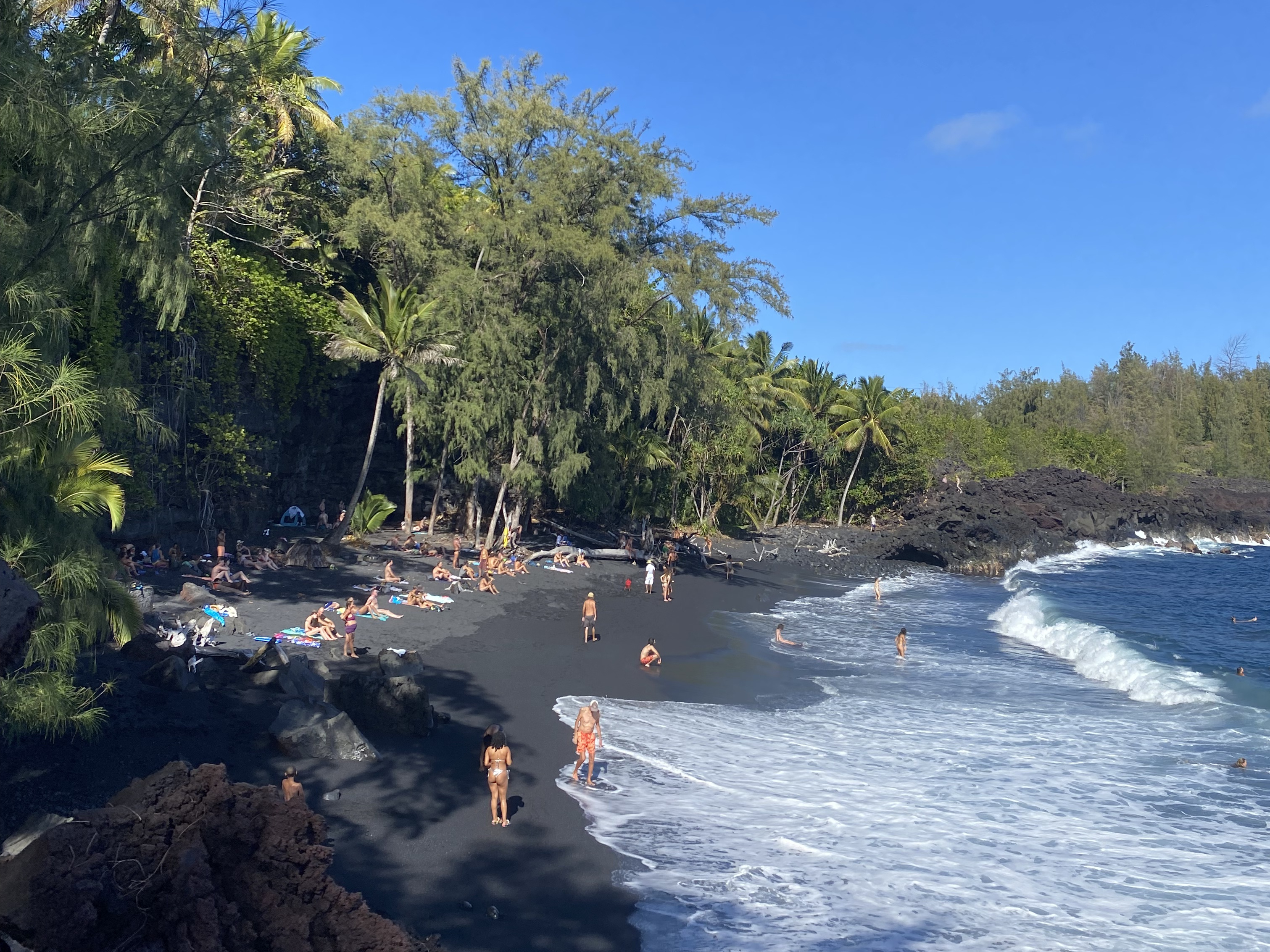 6 Gorgeous Black Sand Beaches to Visit on the Big Island of Hawaii