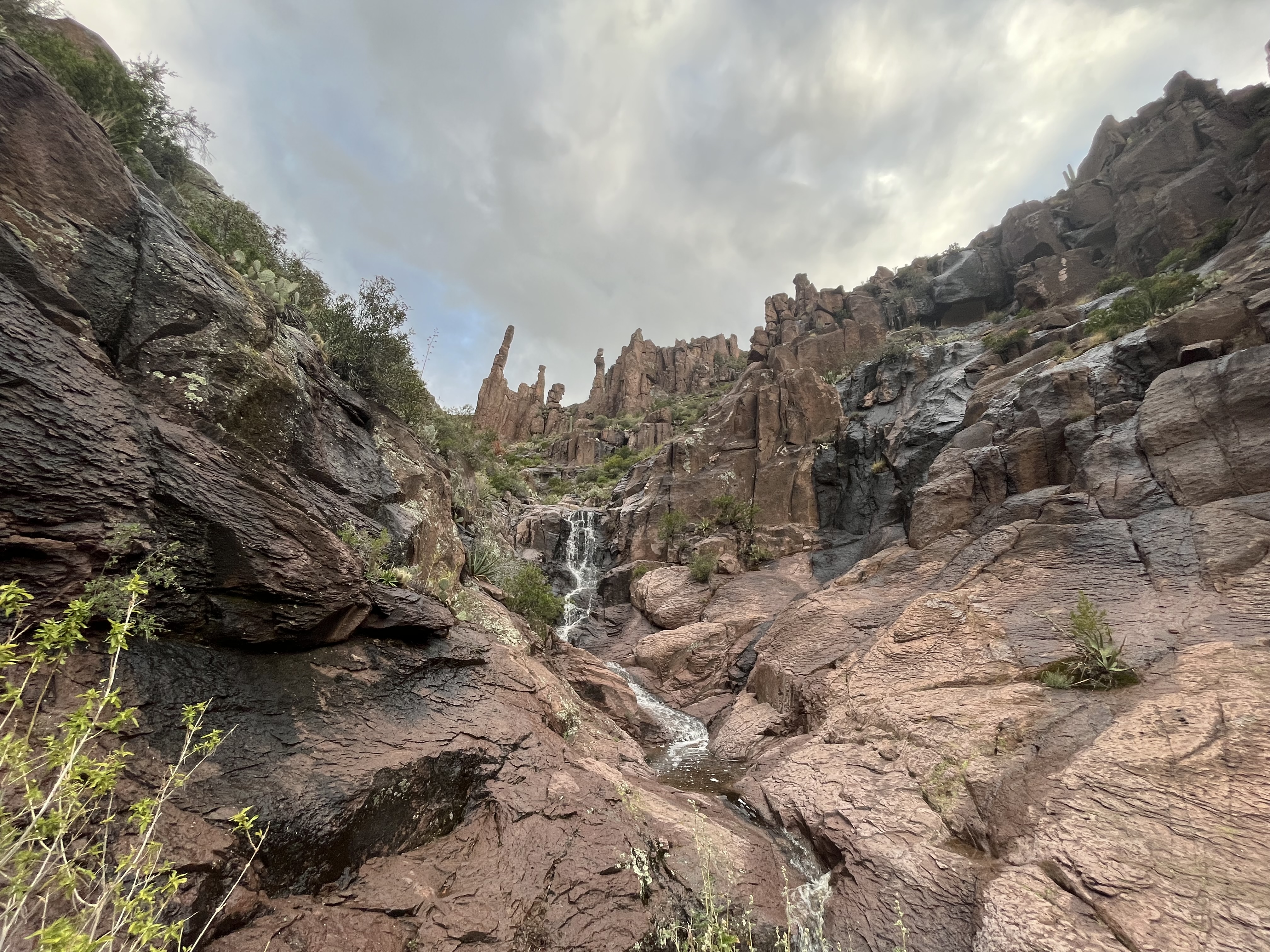 Canyon of the Waterfalls Hike Guide- Best Seasonal Waterfall in Arizona
