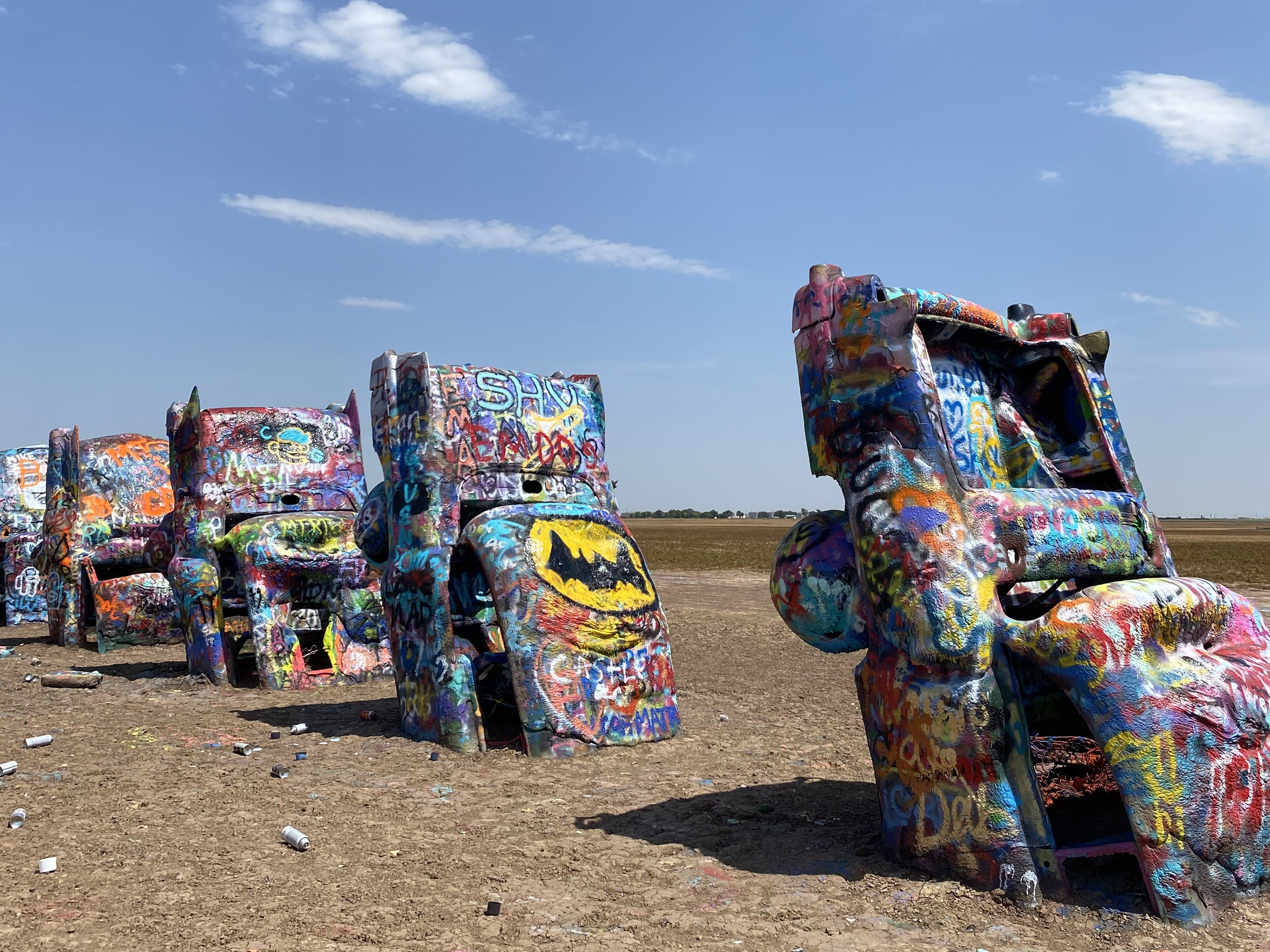 Cadillac Ranch: Roadside Oddity off Route 66 in Amarillo, Texas